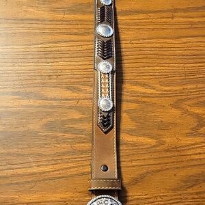Cavenders Youth Belt & Belt Buckle